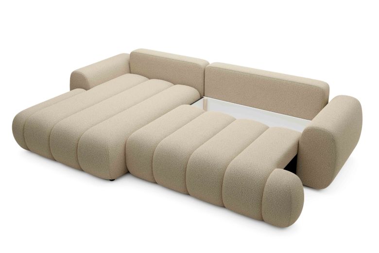 Corner sofa - Passo (Pull-out with storage box) Corner sofa - Passo (Pull-out with storage box)