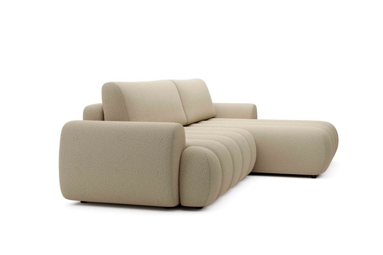 Γωνιακός καναπές - Passo (Συρόμενο με κουτί αποθήκευσης)