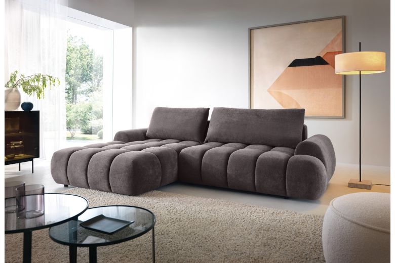 Corner sofa - Rimini (Pull-out with storage box)
