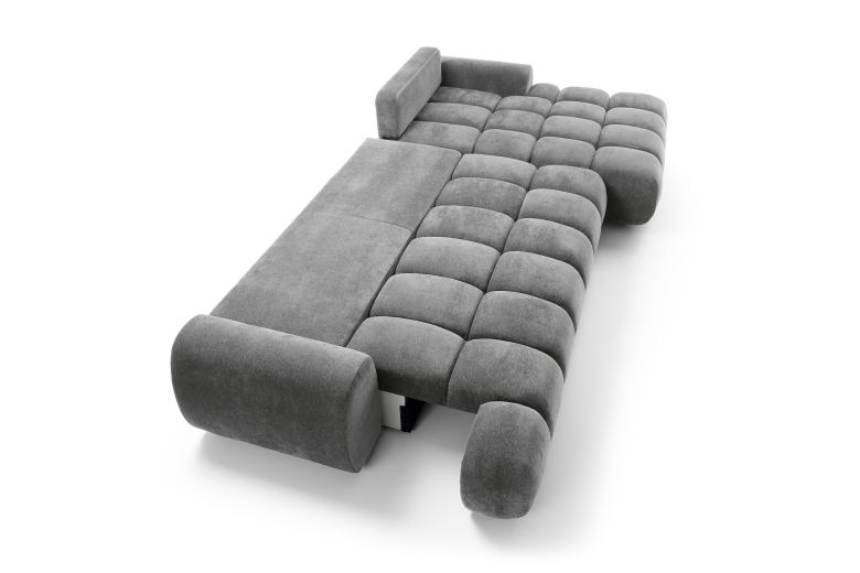 Γωνιακός καναπές - Rimini (Συρόμενο με κουτί αποθήκευσης)