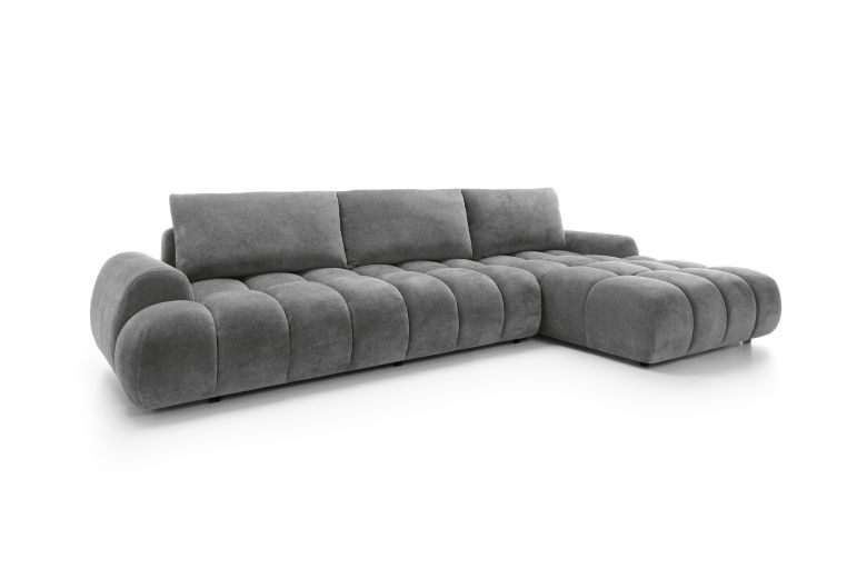 Γωνιακός καναπές - Rimini (Συρόμενο με κουτί αποθήκευσης)