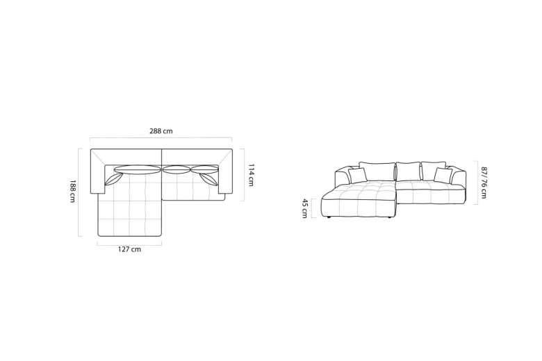 Corner sofa - Albio Corner sofa - Albio