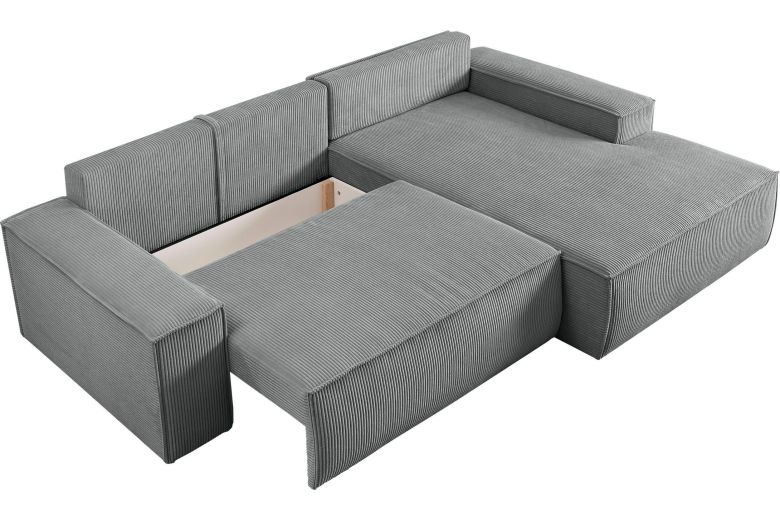 Γωνιακός καναπές - Sherwood (Συρόμενο με κουτί αποθήκευσης)