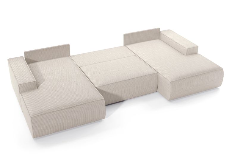 U-образный диван - Sherwood (Pаскладной с ящиком для белья) U-образный диван - Sherwood (Pаскладной с ящиком для белья)