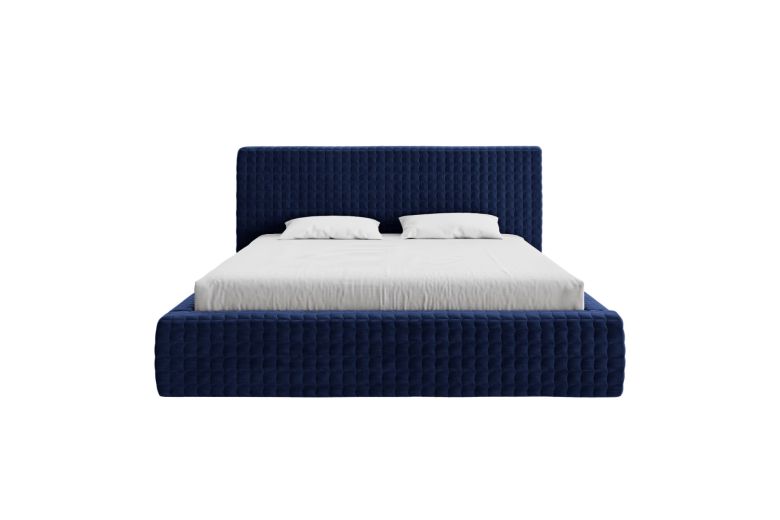 Upholstered bed - Stella with bed slat (With storage box)