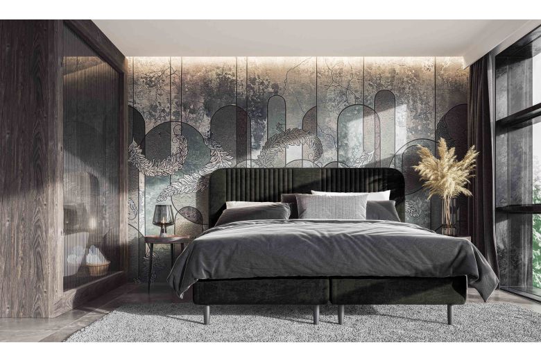 Upholstered bed 160x200 - Swift