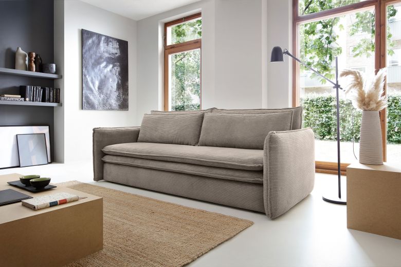 3 seat sofa - Tilia Slim (Pull-out bed with storage box)