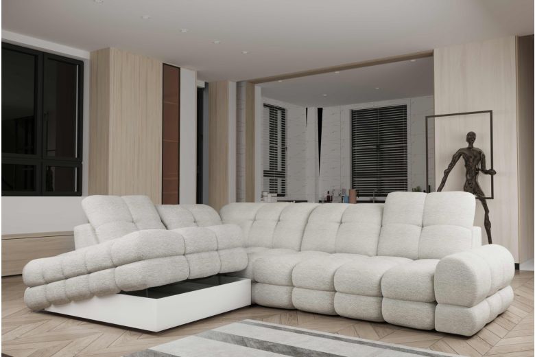 Ecksofa XL - Tollo (Pull-out with storage box)