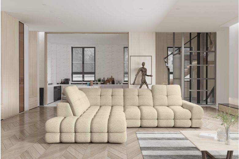 Corner sofa XL - Tollo (Pull-out bed with storage box)