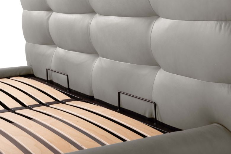Leather upholstered bed - Willow (With storage box) Leather upholstered bed - Willow (With storage box)