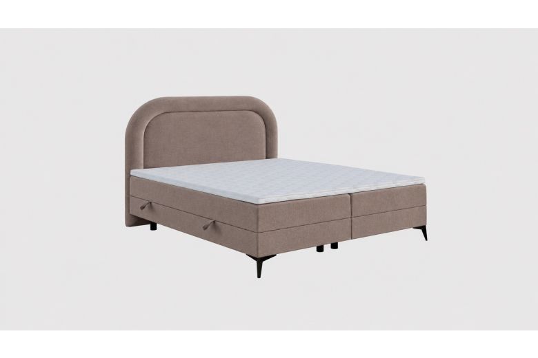 Boxspring bed 140x200 - Mela (With storage box)