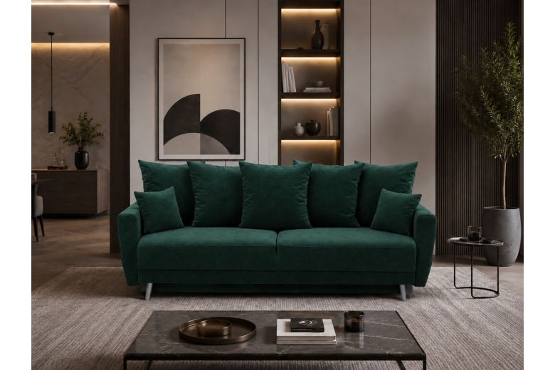 3 seat sofa - Mela (Pull-out bed with storage box)