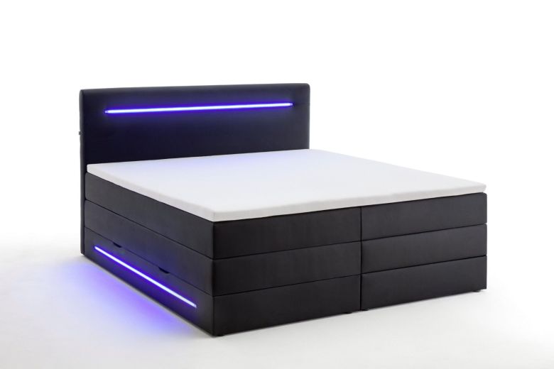 Boxspring bed 180x200 - Lumo (With storage box)