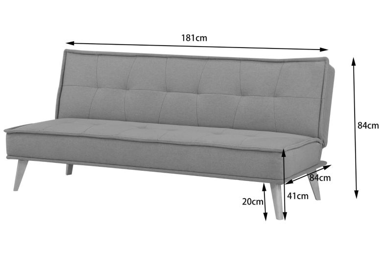 3-местный диван - Mendota (Pаскладной)