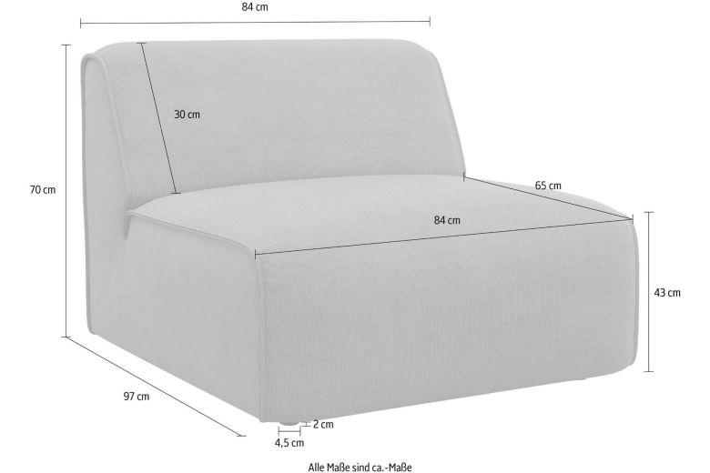 Corner sofa - Merid XL