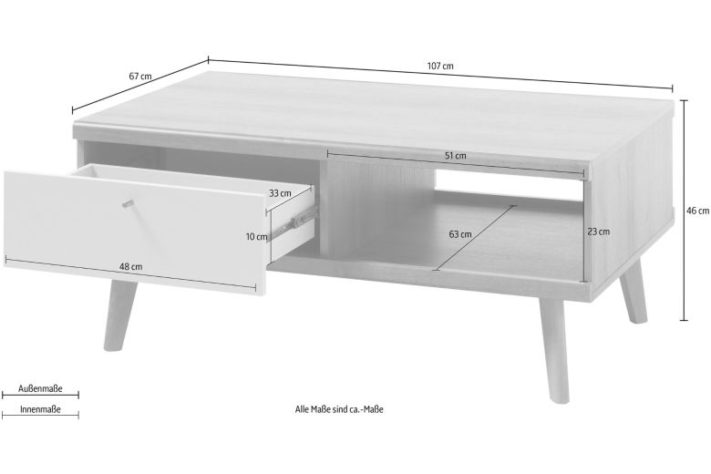 Coffee table - Merle