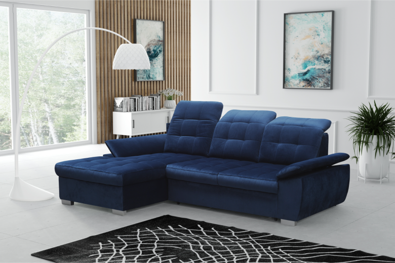 Угловой диван - Miron (Pаскладной с ящиком для белья) Угловой диван - Miron (Pаскладной с ящиком для белья)