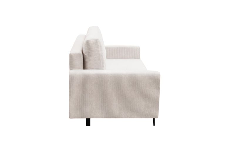 3 seat sofa - Mona brown (Pull-out bed with storage box)