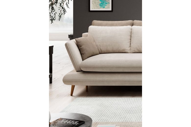 Corner sofa - Monte (Pull-out bed with storage box)