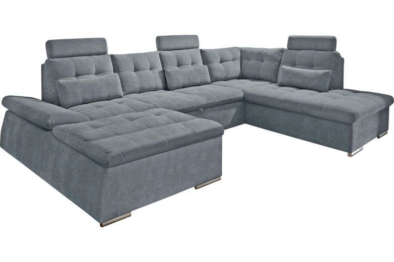 U shape sofa - Nalo (Pull-out bed with storage box)