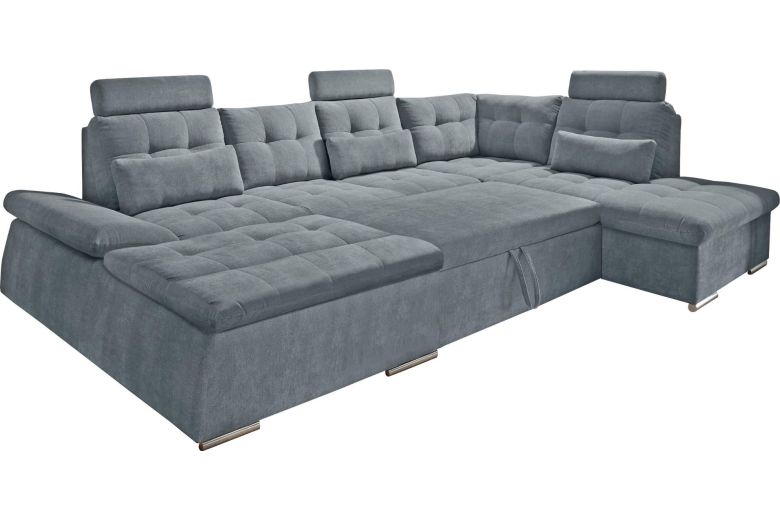 U shape sofa - Nalo (Pull-out bed with storage box)