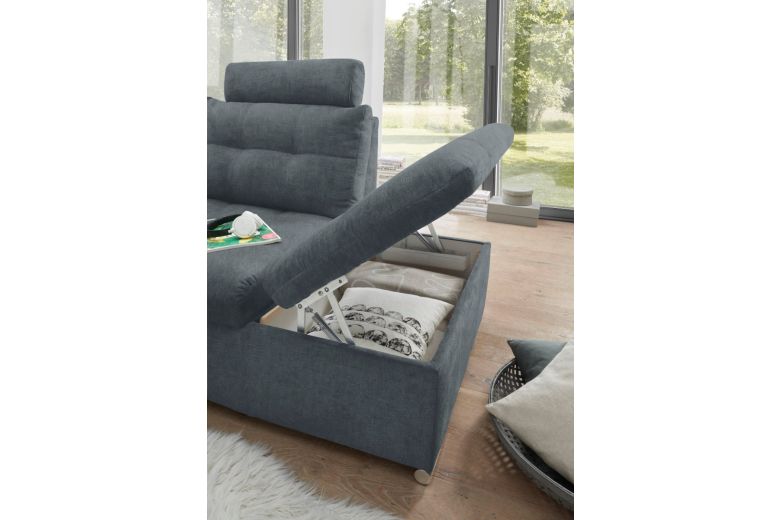U shape sofa - Nalo (Pull-out bed with storage box)