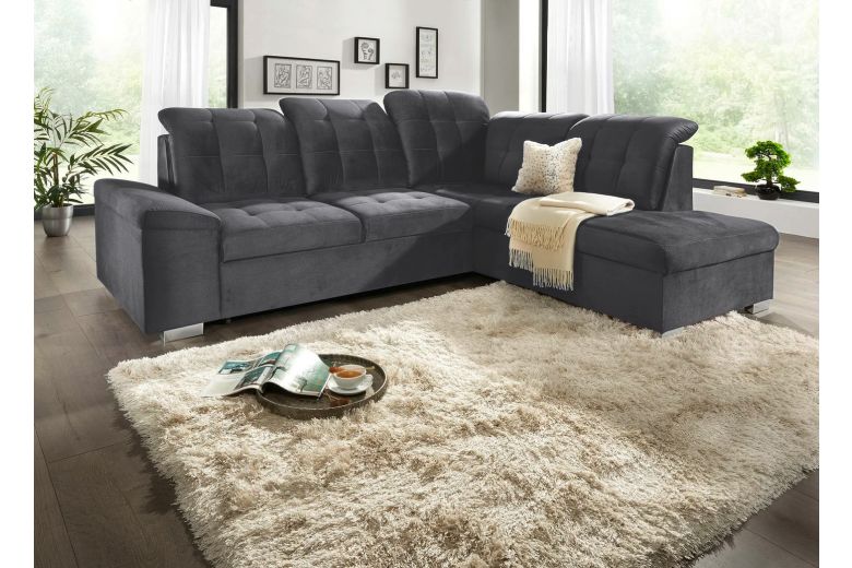 Corner sofa XL - Nebraska (Pull-out with storage box)