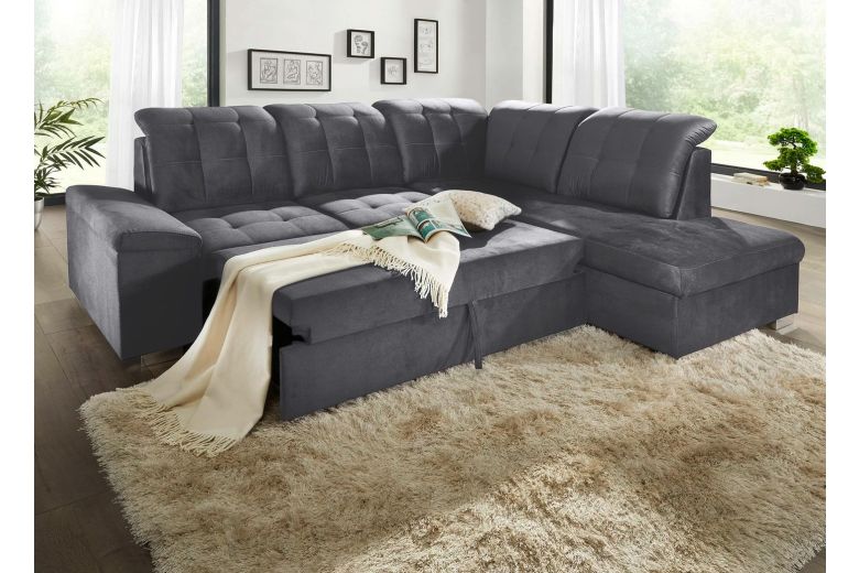 Corner sofa XL - Nebraska (Pull-out with storage box)