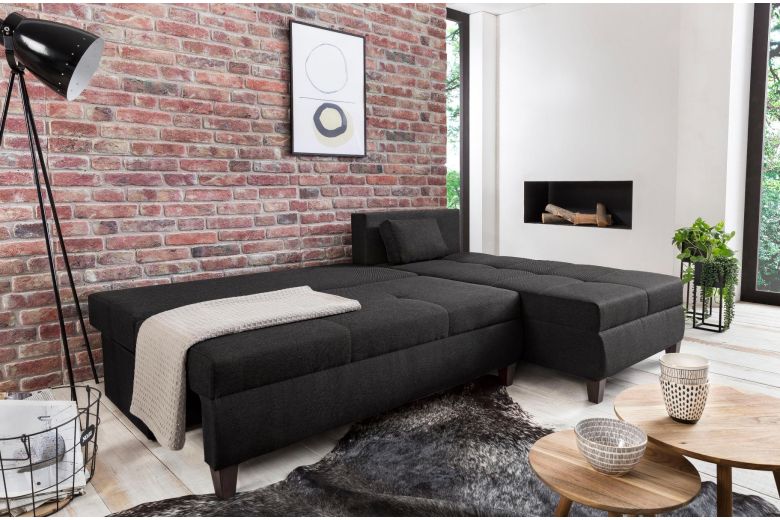 Corner sofa - Marco (Pull-out with storage box)