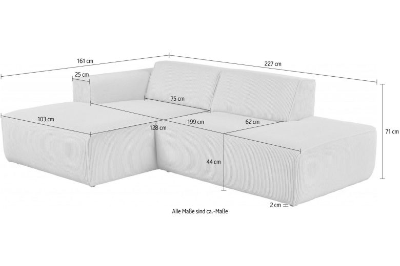 Corner sofa - Noord