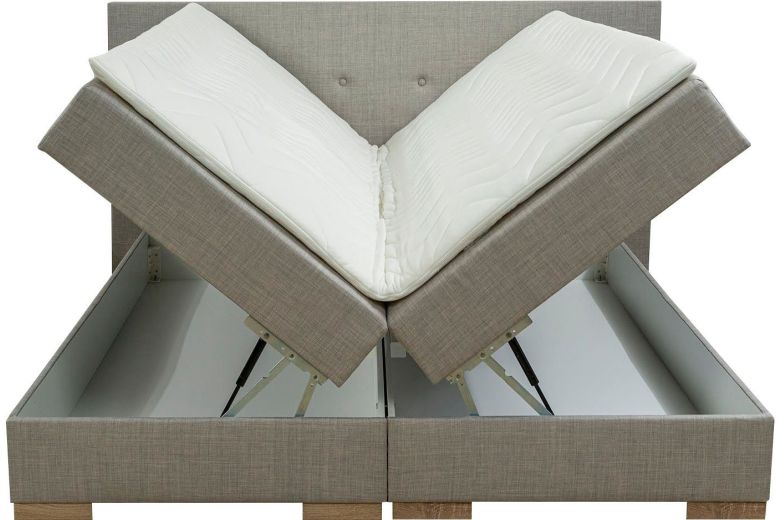 Boxspring bed 180x200 - Northeim (With storage box)