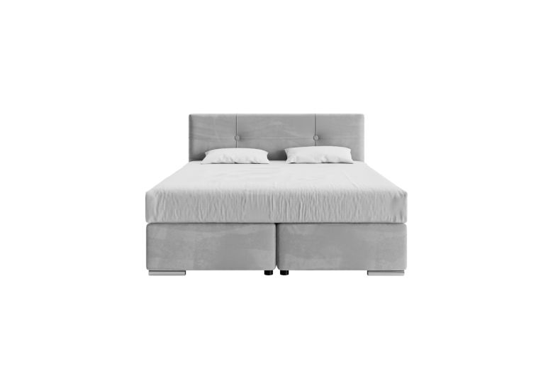 Boxspring bed 160x200 - Nubio (With storage box)