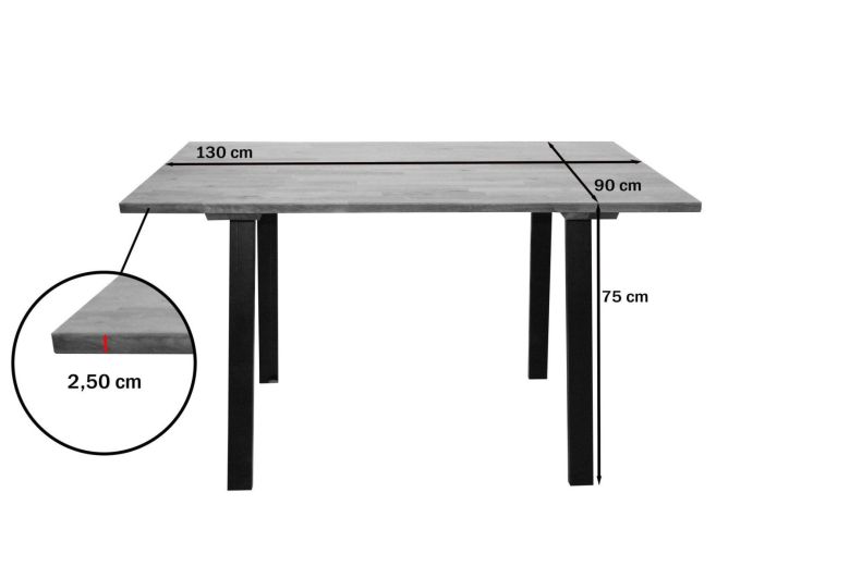Dining room set - 4-piece dining set Oliver