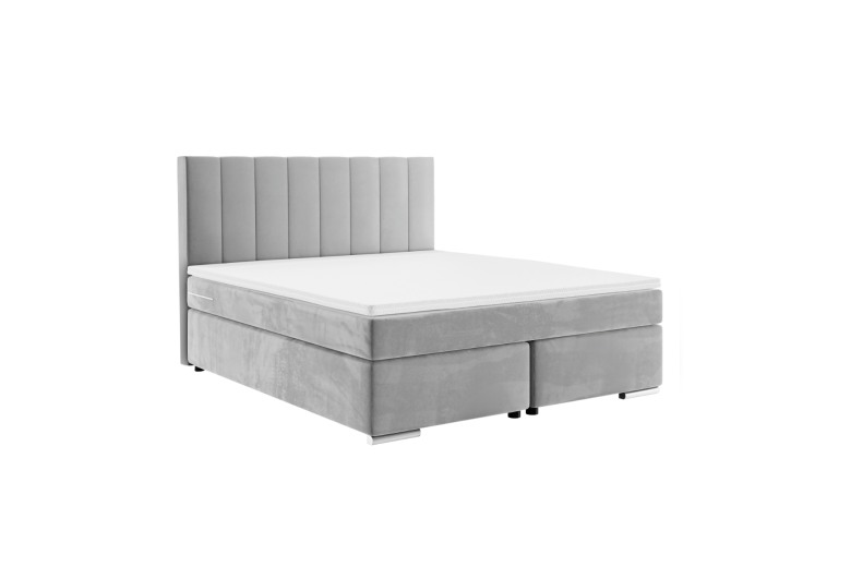 Boxspring bed 140x200 - Orio (With storage box)