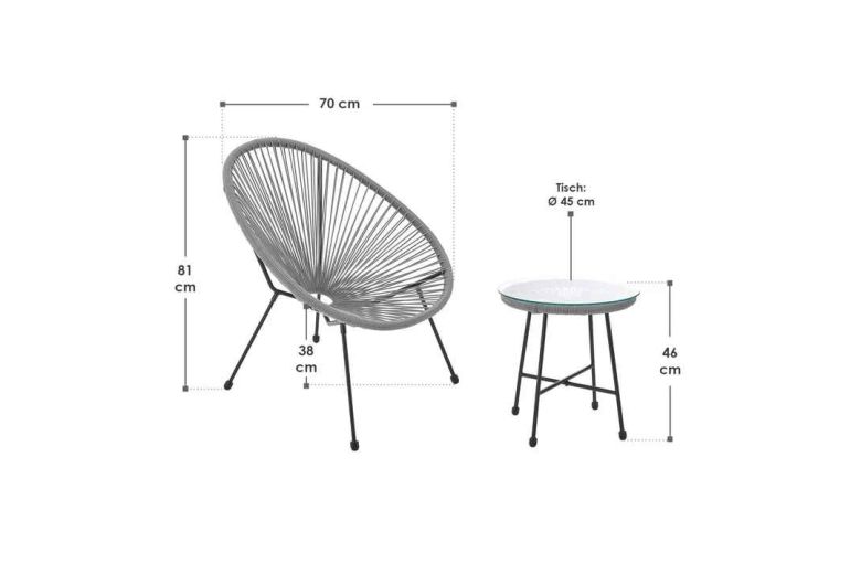 Έπιπλο εξωτερικού χώρου - Garden Set - Ostana