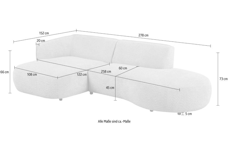 Corner sofa - Ostrup