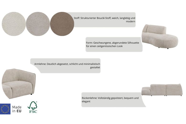 Corner sofa - Ostrup