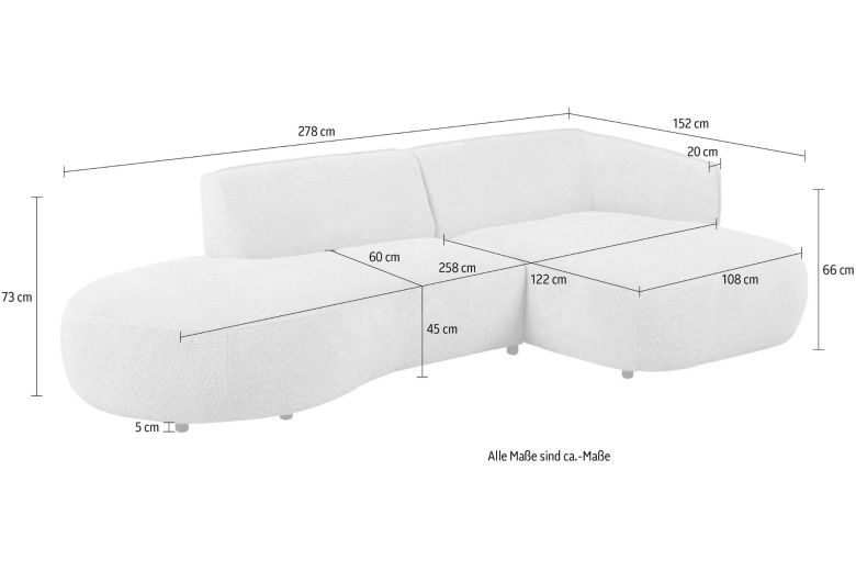 Corner sofa - Ostrup