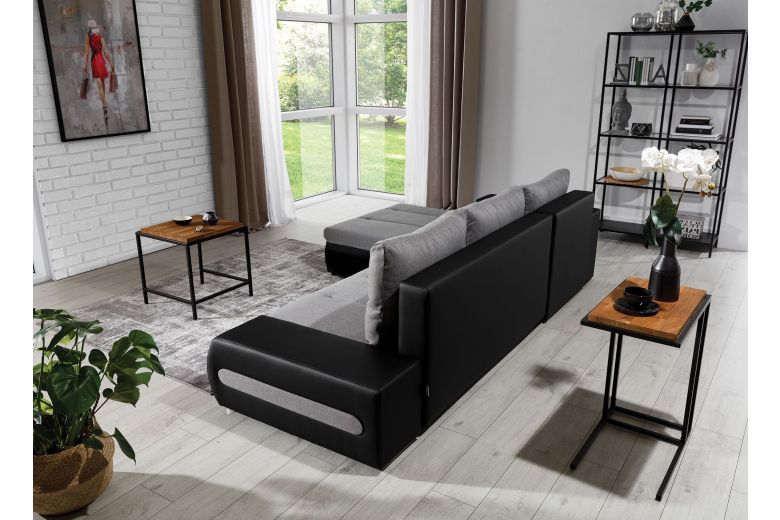 Corner sofa - Ottavio-P (Pull-out with storage box)