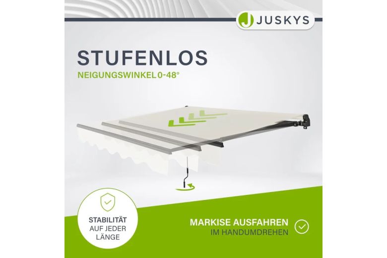 Outdoor Awning - Shade 350x300 (Aluminium)