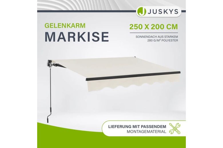 Outdoor Awning - Shade 250x200 (Aluminium)
