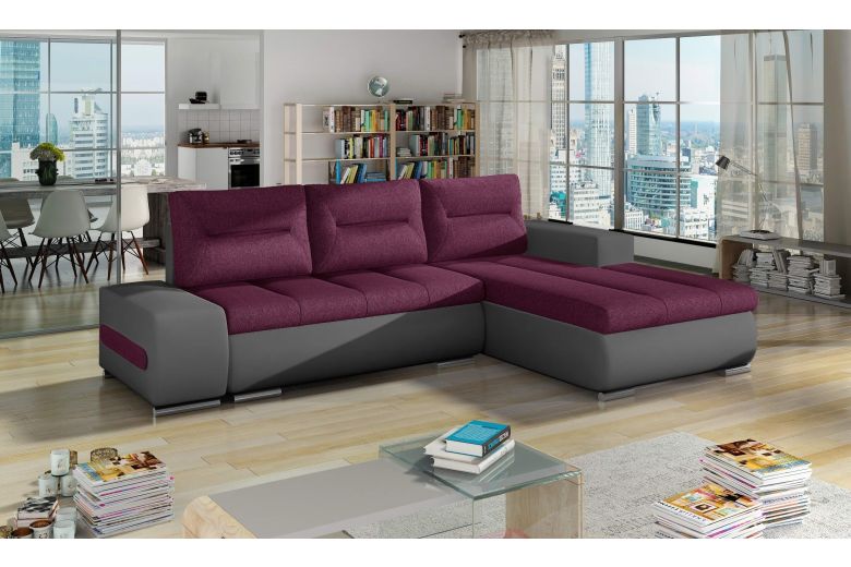 Corner sofa - Ottavio-P (Pull-out with storage box)