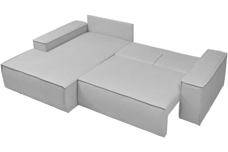 Угловой диван - Sherwood petrol (Pаскладной с ящиком для белья)