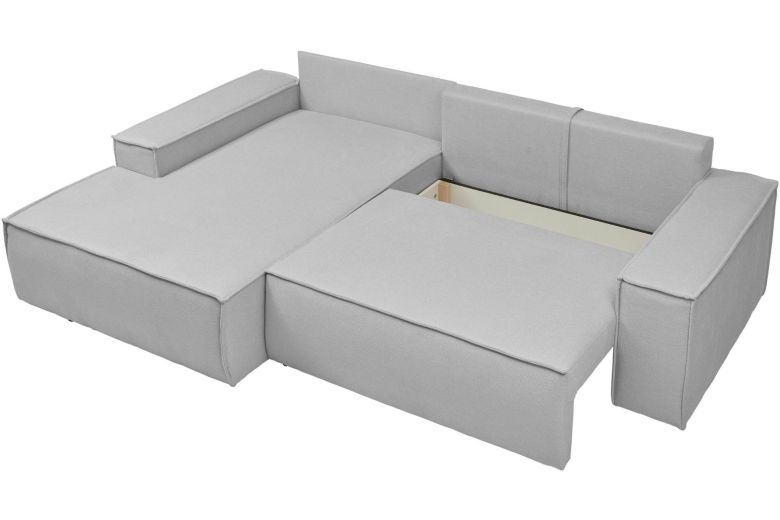 Угловой диван - Sherwood petrol (Pаскладной с ящиком для белья)