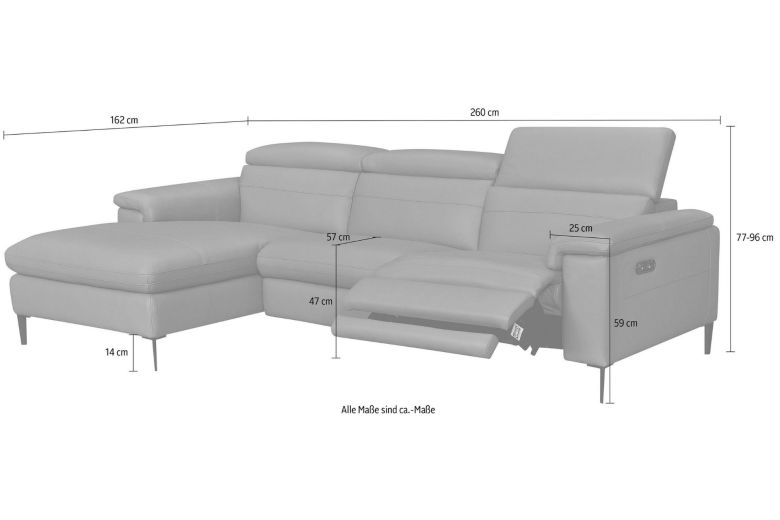 Corner sofa - Sacramento