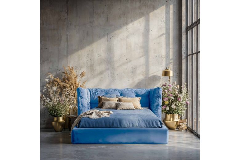 Upholstered bed 180x200 - Peony