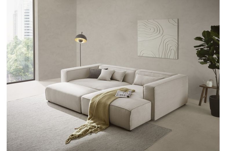 Corner sofa - Piara XXL with footstool