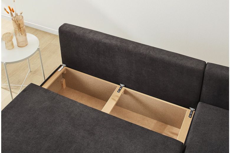 Γωνιακός καναπές - Piggelin (Συρόμενο με κουτί αποθήκευσης)
