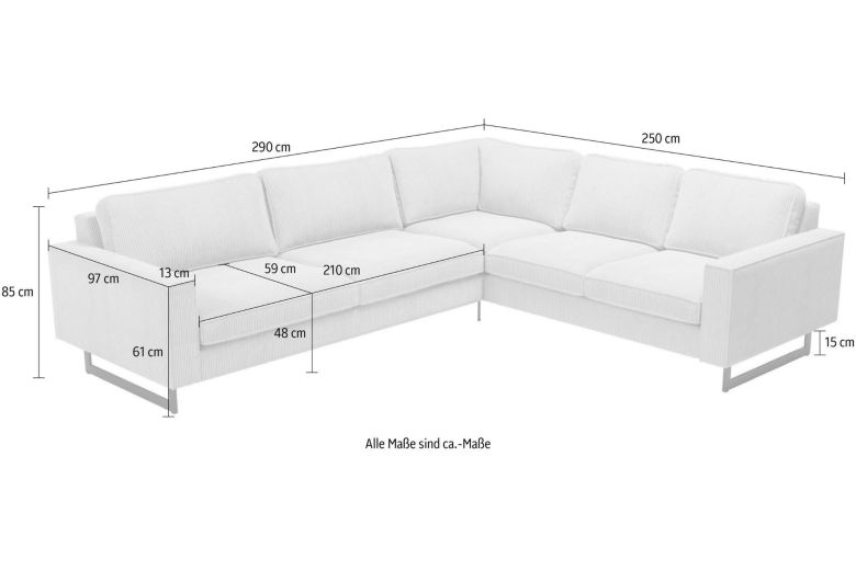 Corner sofa - Pinto