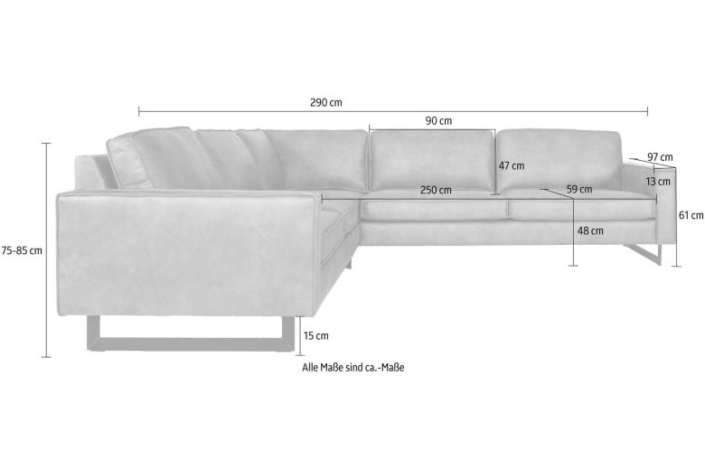 Corner sofa - Pinto